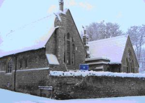 Headington Quarry School in the Snow
